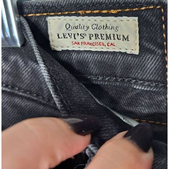 Levi's Premium Big E 511 Slim Fit Jeans in Black Knight size 29 - Picture 5 of 9